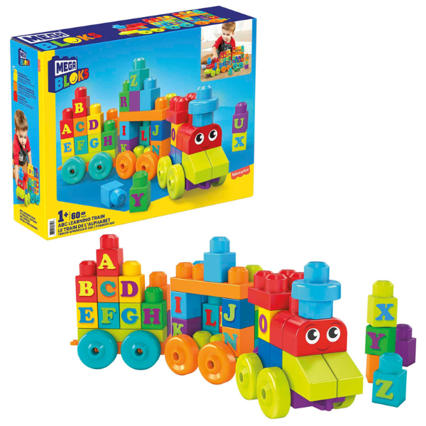 Constructor “Mega Bloks, Trenul cu litere”