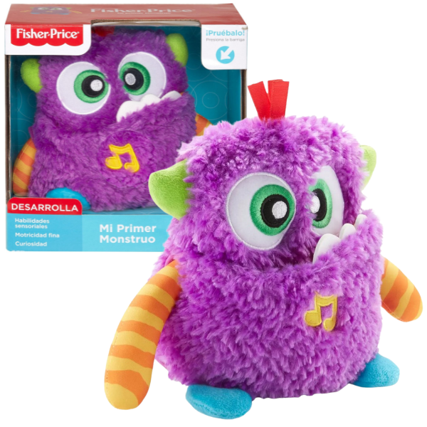 Fisher-Price Jucărie moale “Monstruleț muzical”