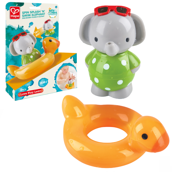 Jucărie mecanică pentru baie „Elefantul care înoată”