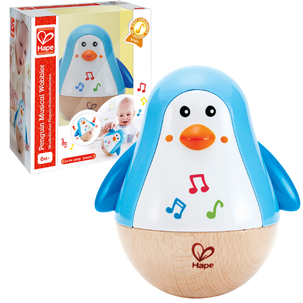Jucărie muzicală “Pinguinul car nu cade”