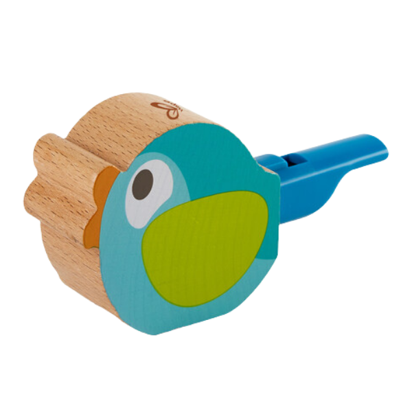 Fluier “Pasăre”, de culoare turcoaz