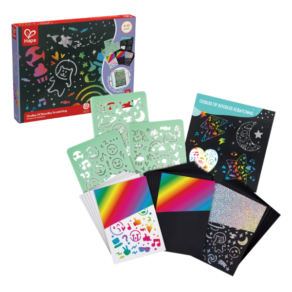 Set pentru desen și creativitate “Mâzgălituri magice”