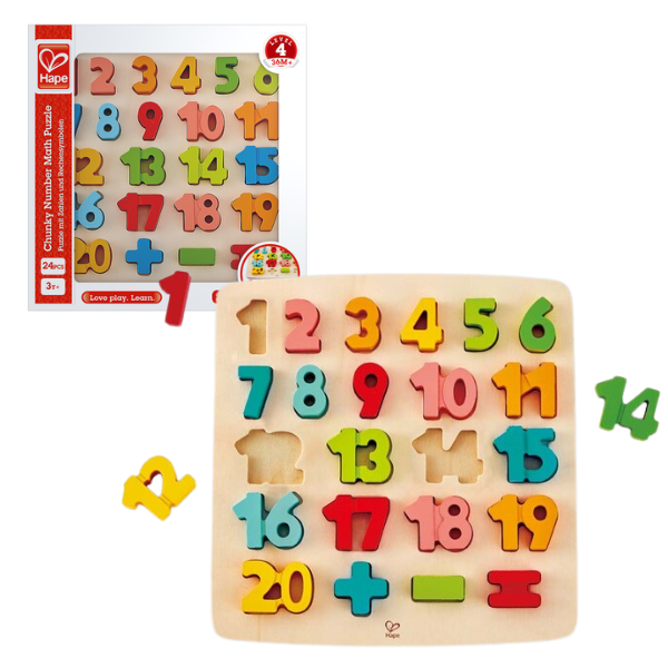 Puzzle tactil Matematica