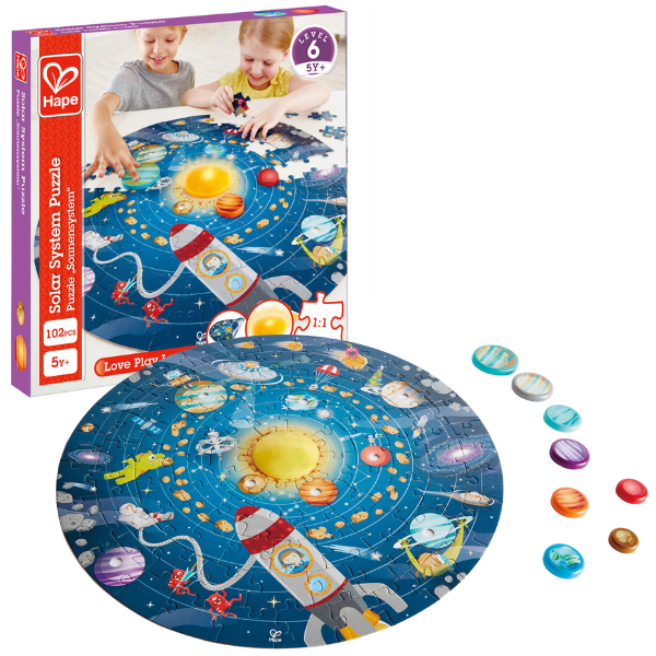 Puzzle “Sistemul solar”, 102 elem.