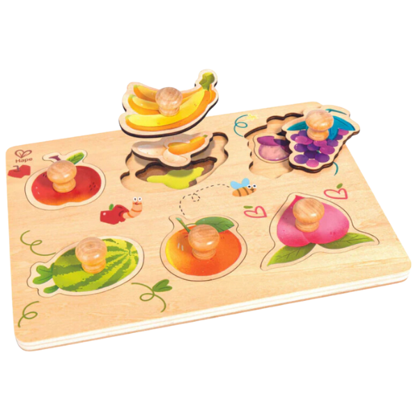 Puzzle din lemn “Fructe”