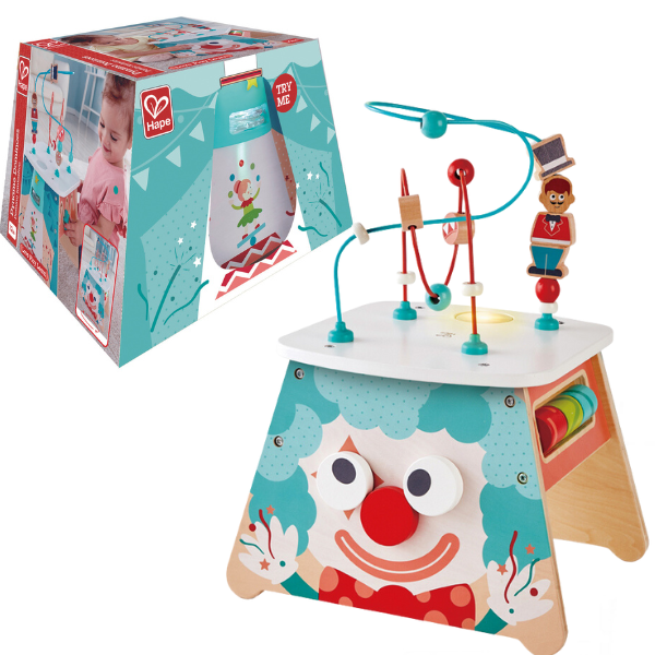 Cub Montessori din lemn “Circul”
