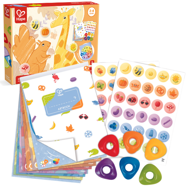 Set de colorat “Copilaș pictor”, 6 culori