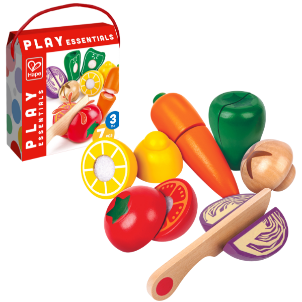 Set de joacă din lemn „Legume”