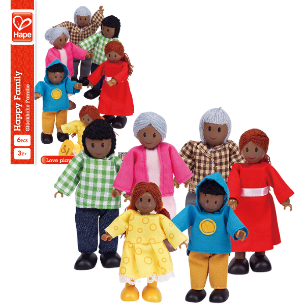 Set de papusi «Happy Family African American»