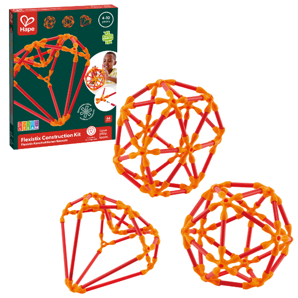 Set de construcție din bambus “Flexistix”