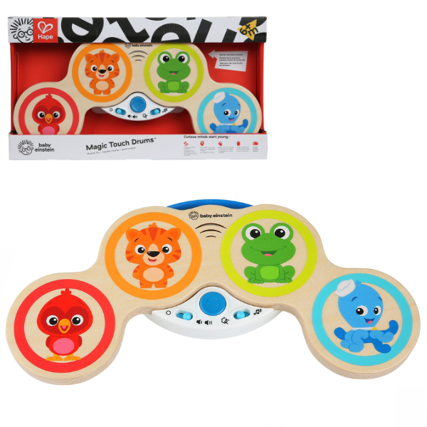 Jucărie din lemn Baby Einstein  „Tobe magice”
