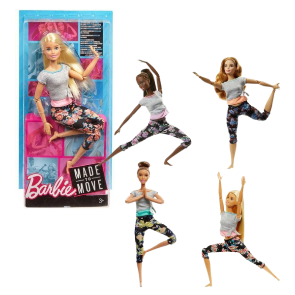 Păpușa Barbie “Made to Move”
