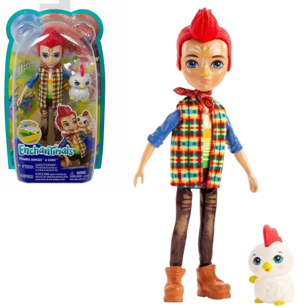 Păpușa Enchantimals “Redward Rooster & Cluck”