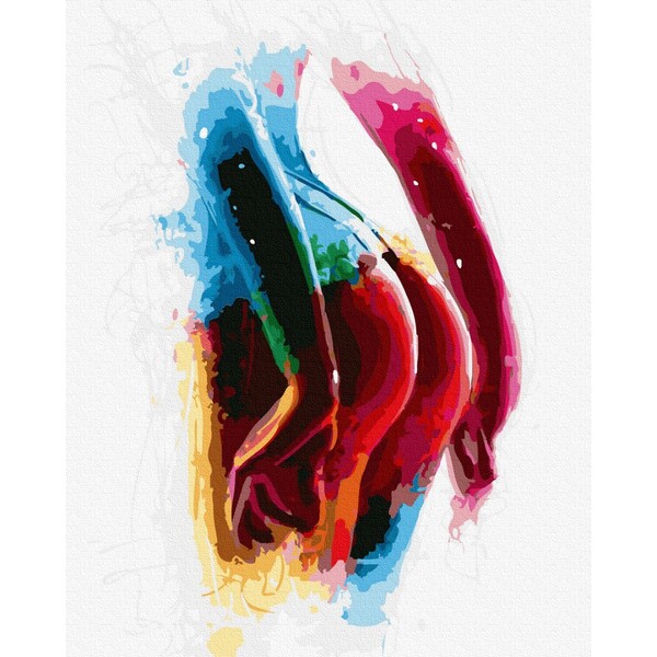 Pictură pe numere 40х50 cm (în cutie) – Artă picantă