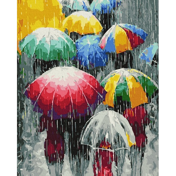 Pictură pe numere 40х50 cm (în cutie) – Vopsele