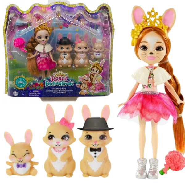 Enchantimals Set “Familia iepurasului Bristal”