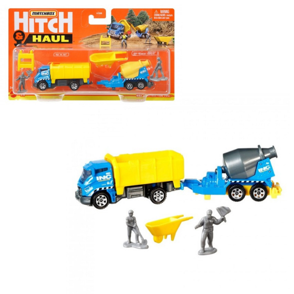 Hot Wheels Mașina cu remorca Matchbox (as).