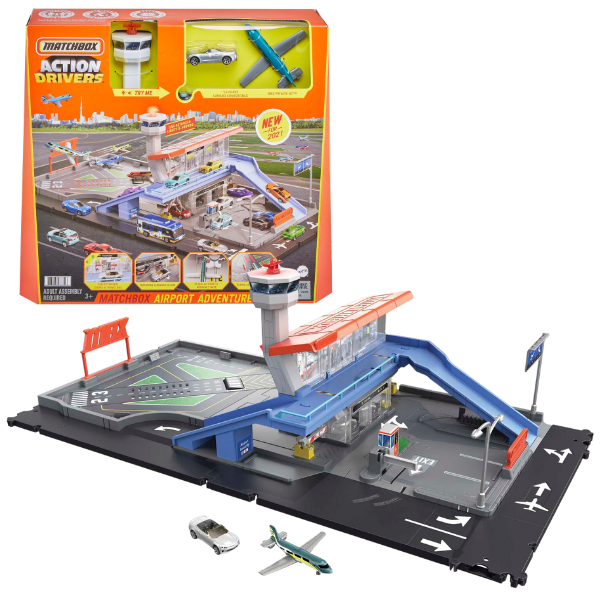 Hot Wheels Set “Aventura în aeroport” Matchbox