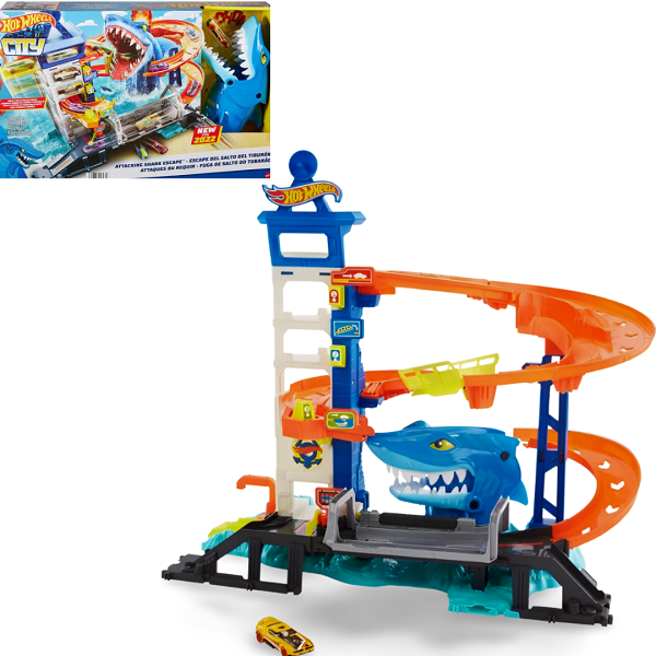 Hot Wheels Set de joc “Atacul rechinului”