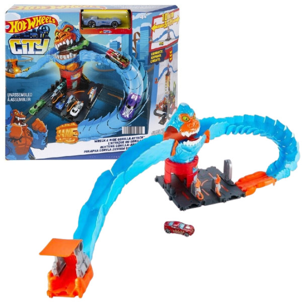 Hot Wheels Set “Salvare de la gorilă” (as).