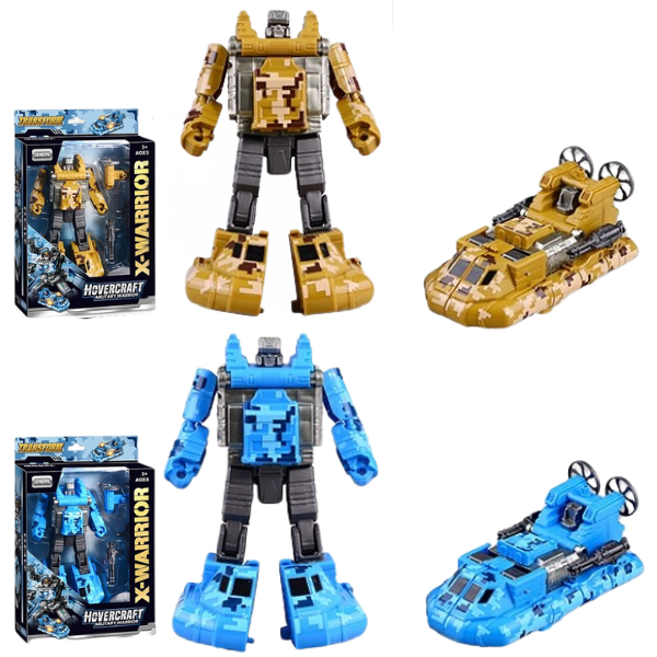 Robot transformer X-Warrior “Hovercraft”, (as.)
