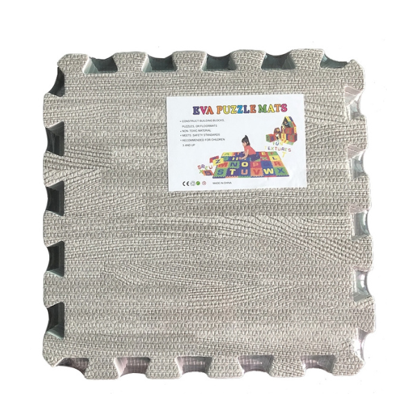 Covoraș-puzzle educativ “Sur” cu imprimeu tip pardoseală, 9 elem.