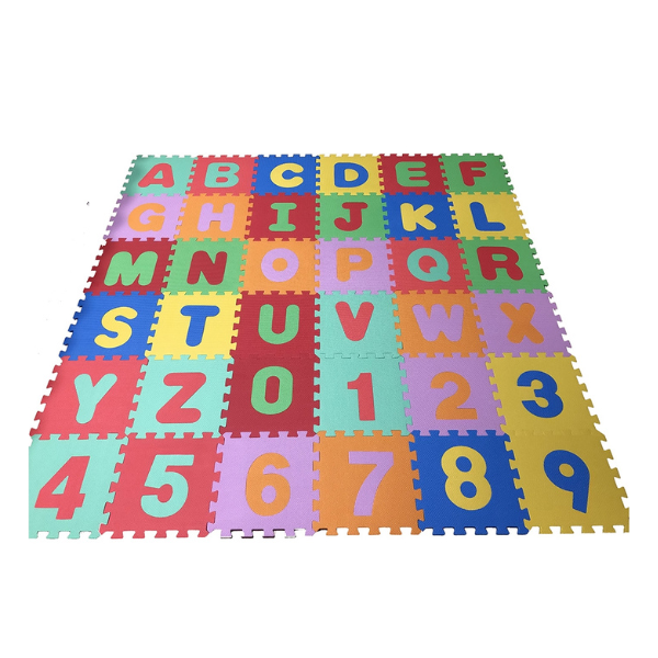 Covoraș-puzzle educativ “Alfabet”, 36 elem.