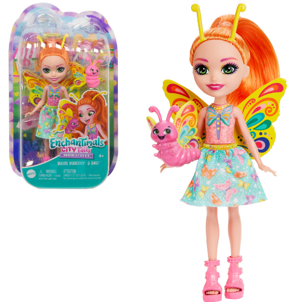 Păpușa Enchantimals „Fluturașul Belisse și Dart”