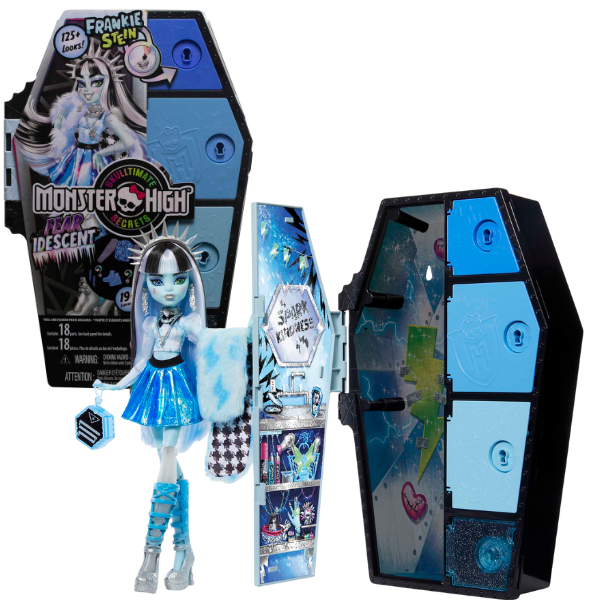 Set de joc Monster High “Frankie Stein și secrete din șifonier”, cu accesorii