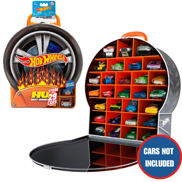 Hot Wheels Container pentru 29 mașinuțe de bază