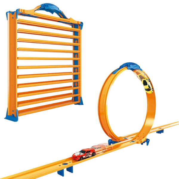 Hot Wheels Garaj portabil pentru depozitarea a 44 mașinuțe