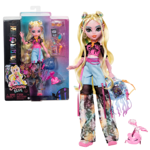 Set de joc Monster High “Lagoona Blue”, cu accesorii