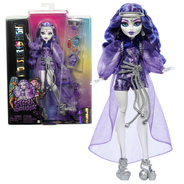 Set de joc Monster High “Spectra Vondergeist”, cu accesorii