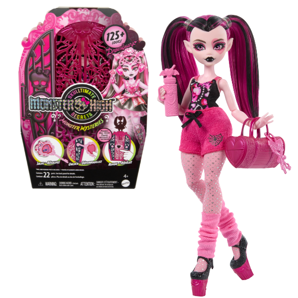 Set de joc Monster “Draculaura cu șifonier”, cu accesorii