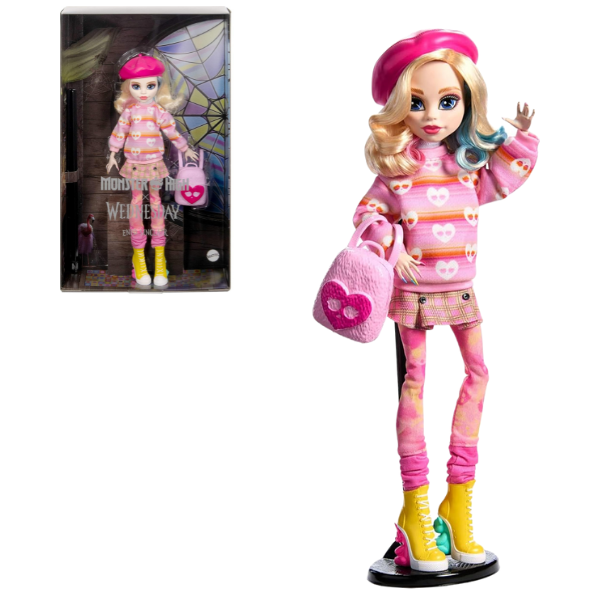 Set de joc Monster High X Wednesday – Enid Sinclair