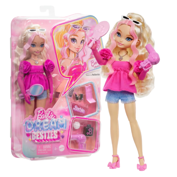 Păpușa Barbie Dream Besties “Malibu” cu accesorii