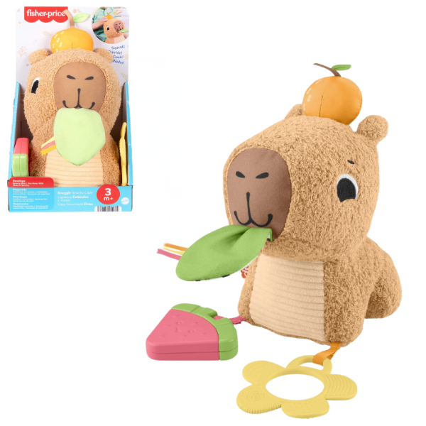 Jucărie din pluș “Capybara” de la Fisher-Price
