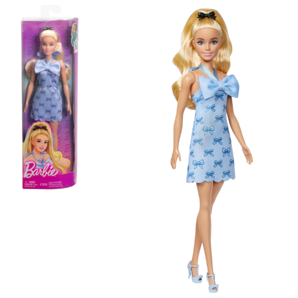 Păpușa Barbie “Fundele Albastre”