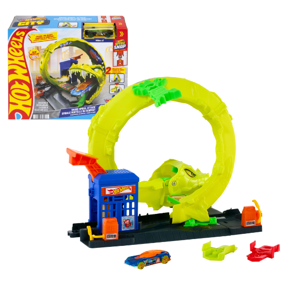 Set de joacă Hot Wheels City “Atacul șarpelui”
