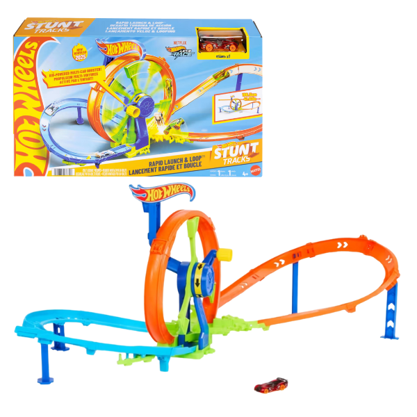 Hot Wheels “Lansare Rapidă și Buclă”