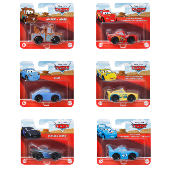 Set mașinuțe din desenul animat “Cars” Value Die Cast 1:55 (ass.)