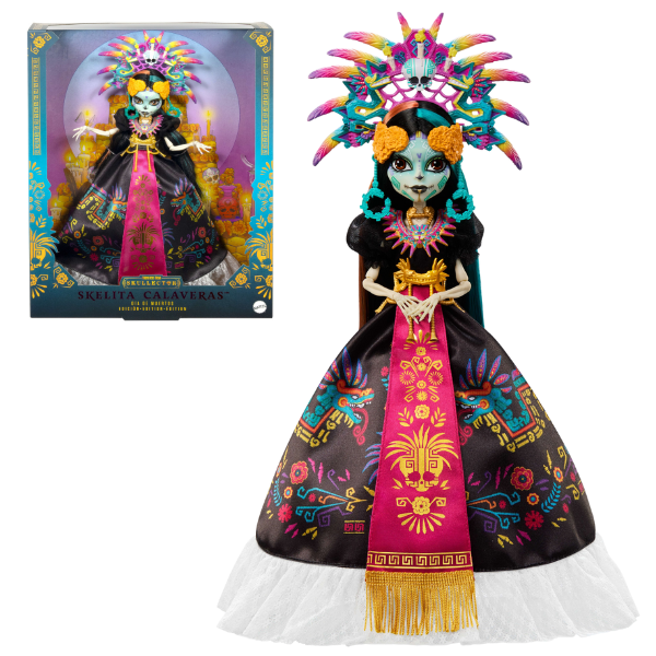 Păpușa Monster High Skelita Calaveras “Ziua Morților”