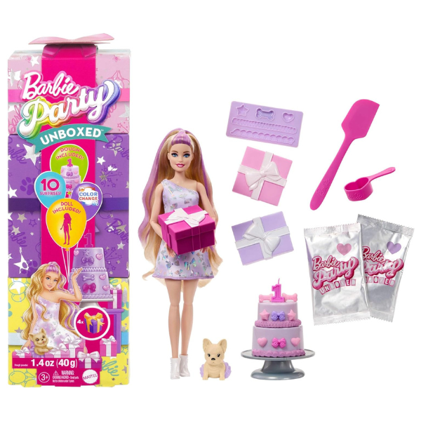 Set de joacă Barbie “Ziua de naștere a animalului de companie”