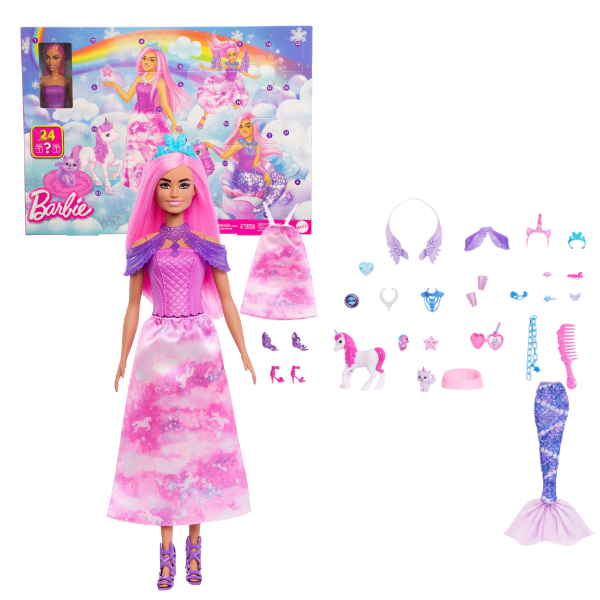 Calendarul Advent Barbie “Lumea magică”