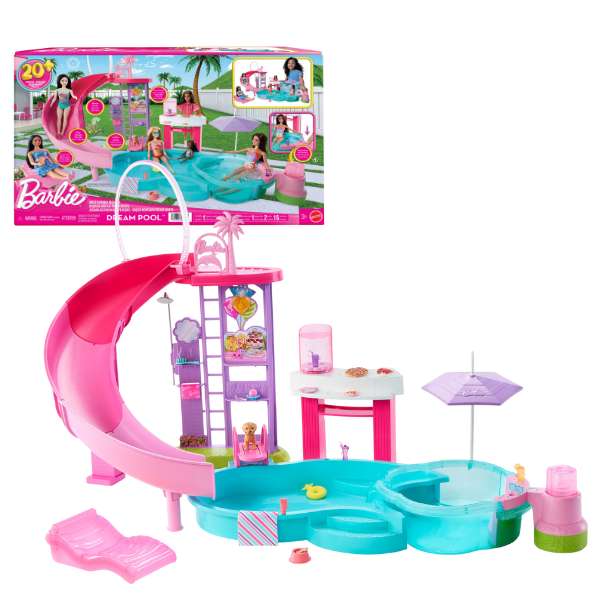 Set de joacă Barbie “Piscina de vis”