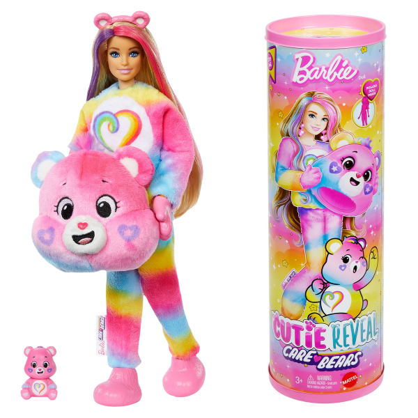 Păpușa Barbie Cutie Reveal “Barbie în costum de pluș de ursuleț”