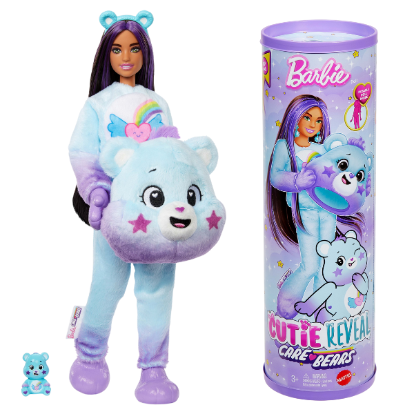 Păpușa Barbie Cutie Reveal “Barbie în costum de pluș de ursuleț”