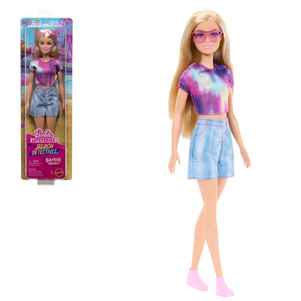 Păpușa Barbie “Malibu Detectiv de Plajă”