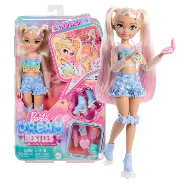 Păpușa Barbie Dream Besties “Malibu” cu accesorii
