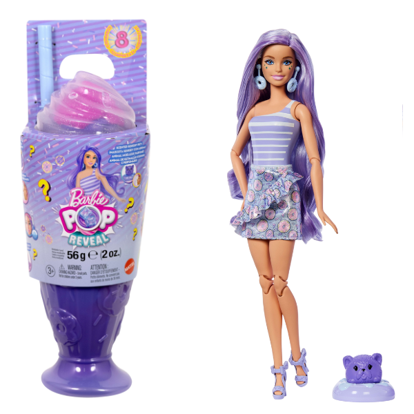 Păpușa Barbie Pop Reveal “Vise despre gogoși”, seria Dulciuri